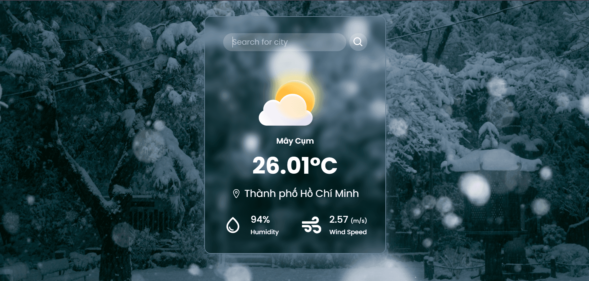 Basic Weather App
